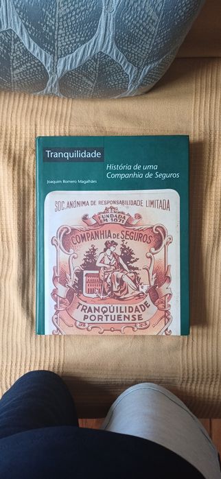 Seguros Tranquilidade Livro Raro Impecável