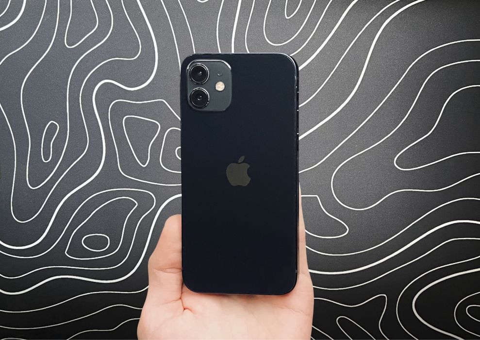 Дешевый - iPhone 12 - 64 гб - 87% АКБ - BLACK - NEVERLOCK