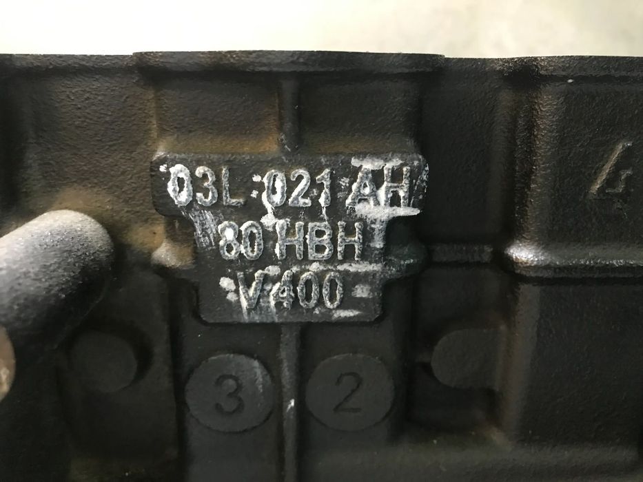 BLOCO DO MOTOR NÚ SEAT AUDI VOLKSWAGEN 2.0TDI CBA CAG 03L201AH