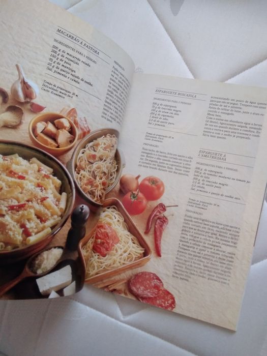 Descubra a Massa, livro receitas Gallo