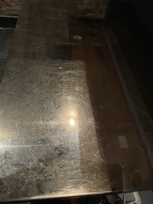 1 prateleira inox 175*60 e 2 prateleiras 145*50