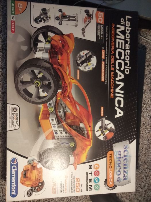 Конструктори Лего Clementoni машинка та вертоліт 50в1, 8+ нові Італія