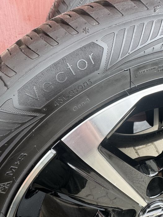 Диски R16 Opel Astra ,Citroen, peugeot 7j 16 5x108 et44 9843281480 з зимовою резиною 205/55