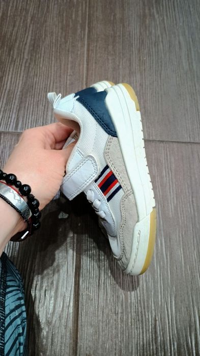 Sneakersy adidasy 28 H&M jasne 17.5 18cm buciki trampki