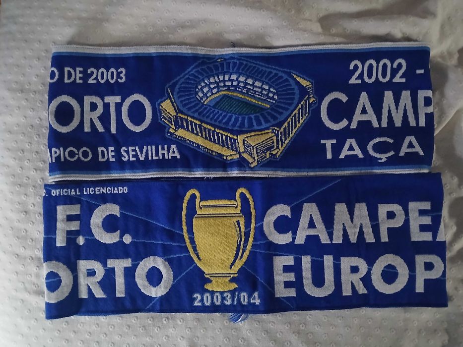 Cachecois F. C. Porto - Campeões Taça UEFA e Europeu