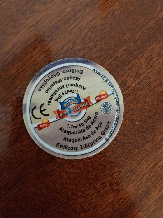 Typhlosion 157 e Skarmory 227, Pokémon Tazos League, raro, edição limitada