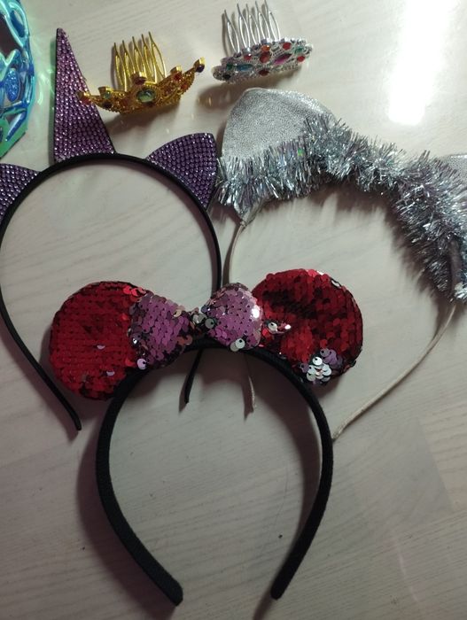 Обруч Мінімаус Єдиноріжка Котик Корона