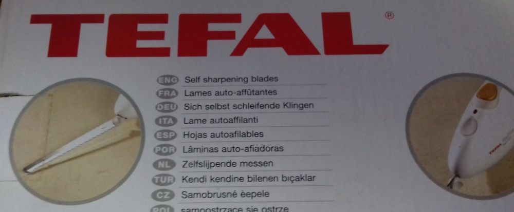 Faca eléctrica TEFAL