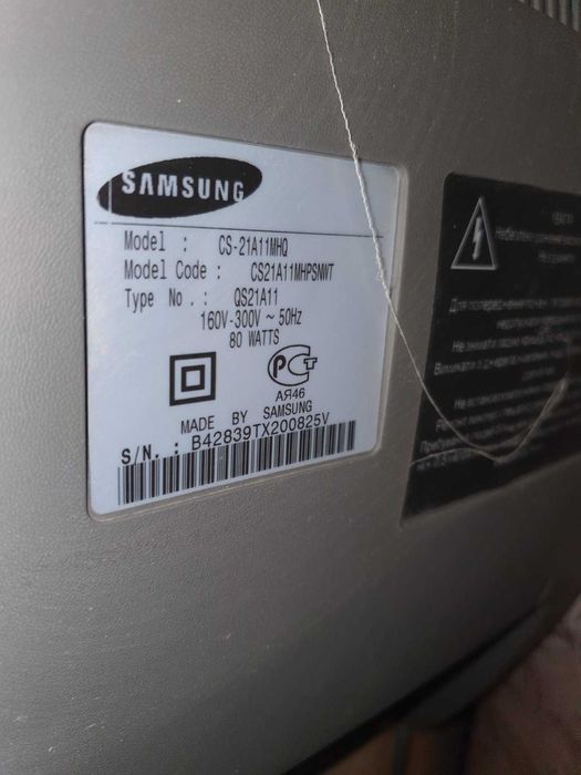 Телевізор SAMSUNG CS-21A11MHQ та CS-21M20ZQQ