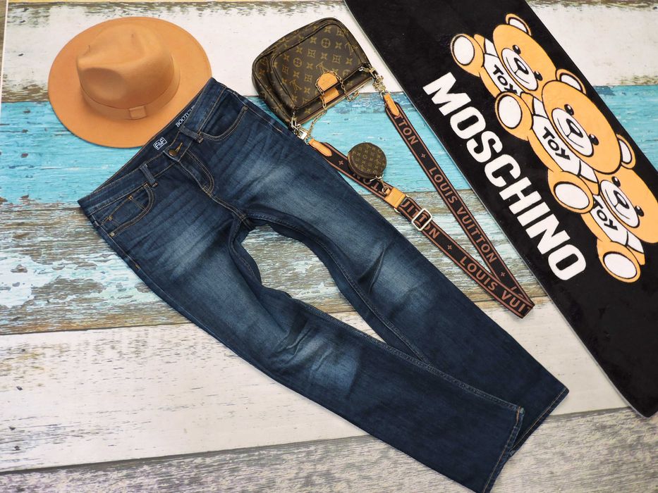 F&F Spodnie jeans dzowny 36