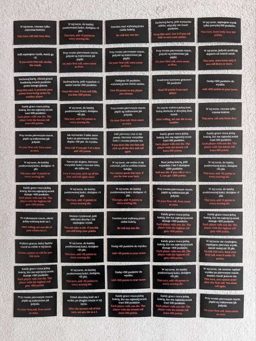 GRY-PSUJEMY: Unikatowa Gra Kościano-Karciana