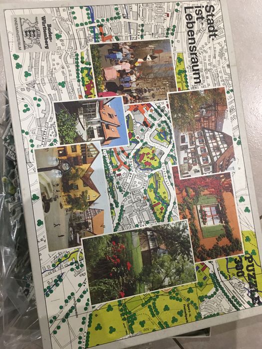 4 puzzles "vintage" - 1.000, 2x500, 300 peças