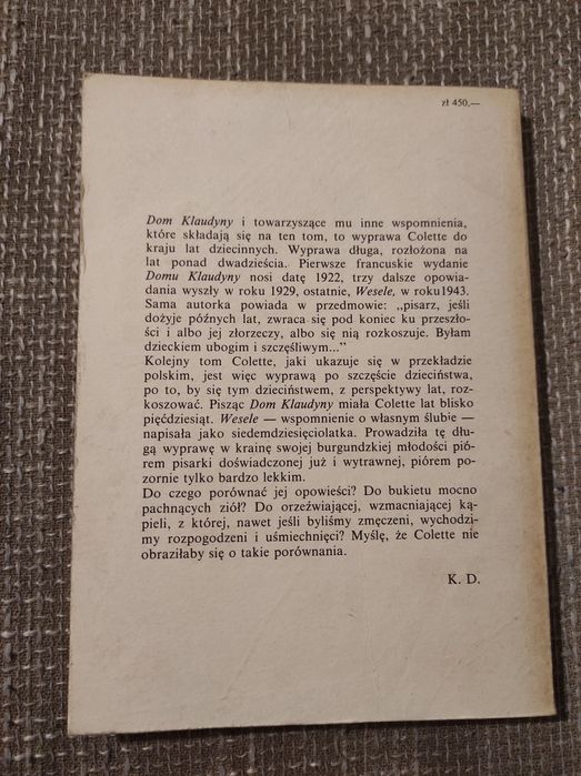 Dom Klaudyny książka