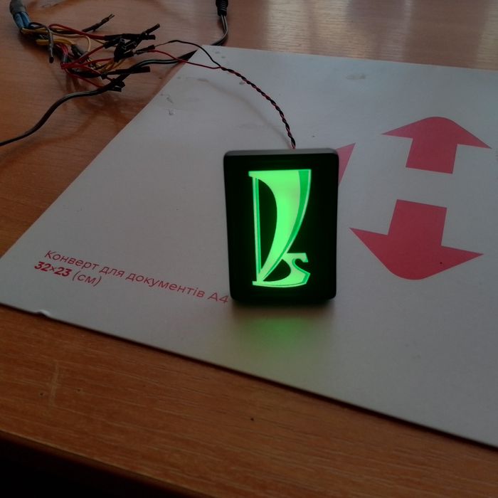 LED  Эмблема для авто