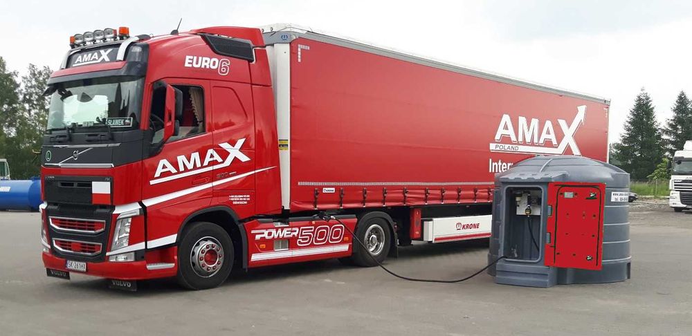 Zbiornik na olej napędowy ropę paliwo dwupłaszczowy ON PROMOCJA AMAX