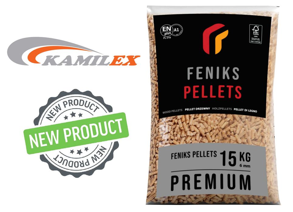 KAMILEX - Pellet FENIKS Premium EN plus A1- wysoka jakość
