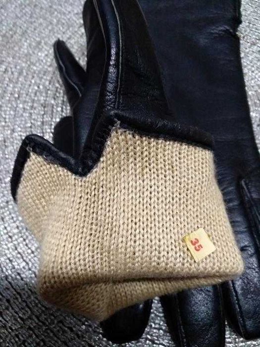 Перчатки кожанные, р.7 и 1/4, из Германии. Новые.