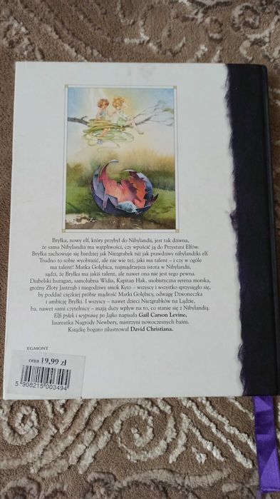 Elfi pyłek i wyprawa po jajko - Gail Carson Levine