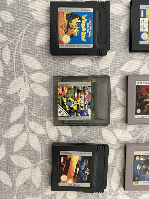 Conjunto 8 Jogos gameboy