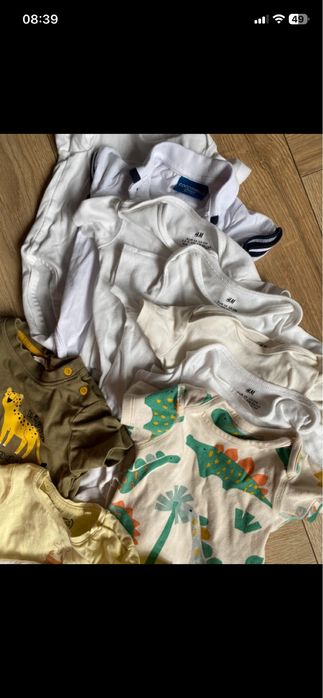 Zestaw tshirty body krotki rekaw