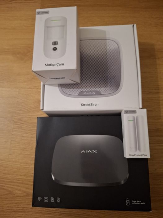 Kit ajax com camara e sirene