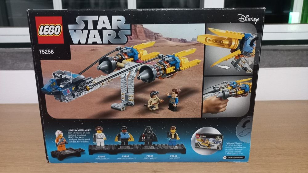 Lego star wars Anakin pod racer 20 th edition 75258