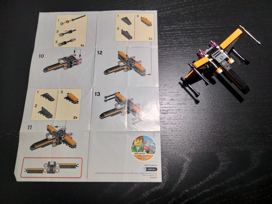 Lego Star Wars "Poe's X-Wing Fighter" 30278