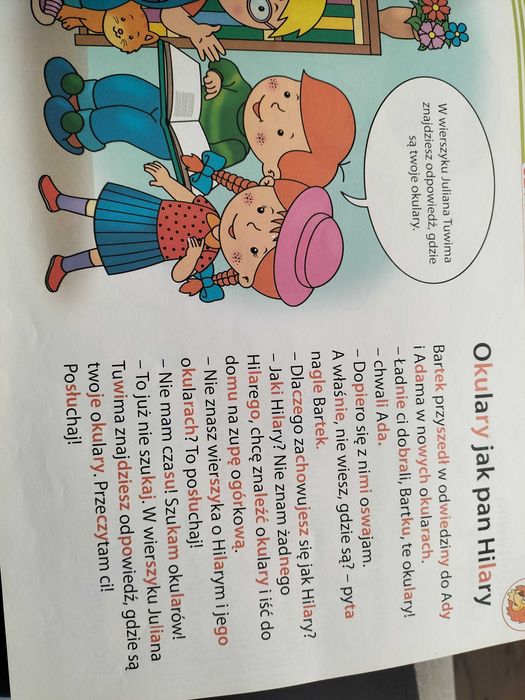 Elementarz, czytanie metodą sylabową