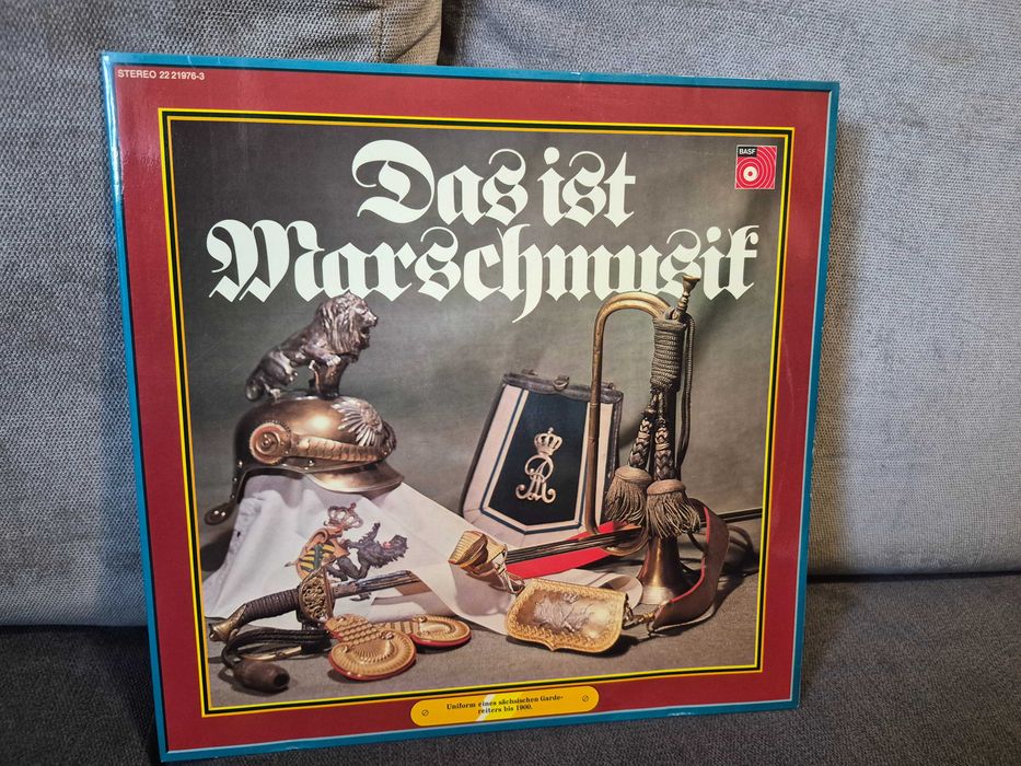 Das ist Marschmusik płyta winylowa muzyka wojskowa marsze wojskowe 2LP