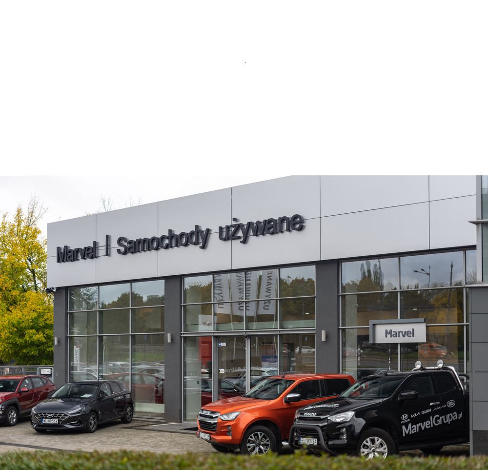 MARVEL Używane Autoryzowany Dealer ul. Żelazna 7 Łódź marvelgrupa.pl top banner