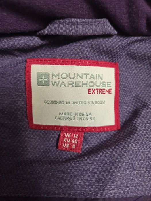 Kurtka zimowa damska puchowa Mountain Warehouse Extreme 40