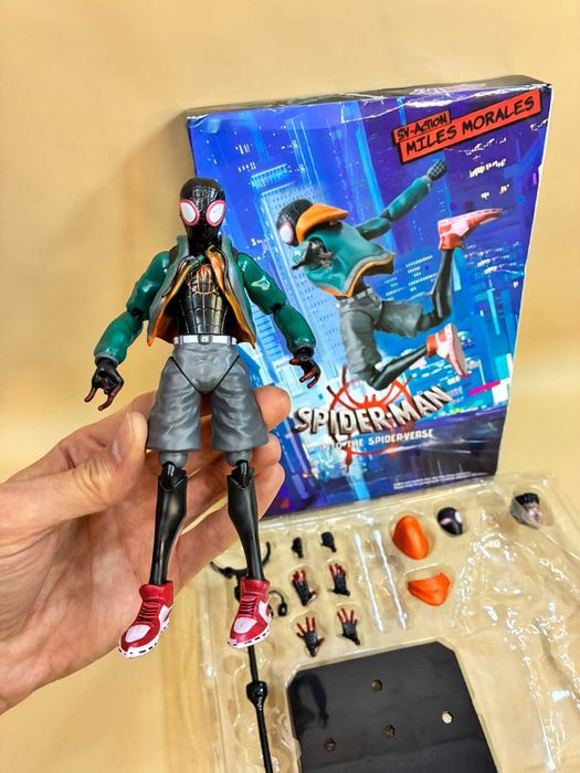 Фигурка игрушка Spiderman Человек паук Людина павук Miles DC робот