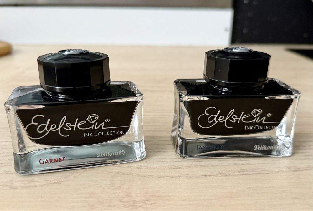 Atrament Pelikan Edelstein – Garnet + Tanzanite – praktycznie nowe
