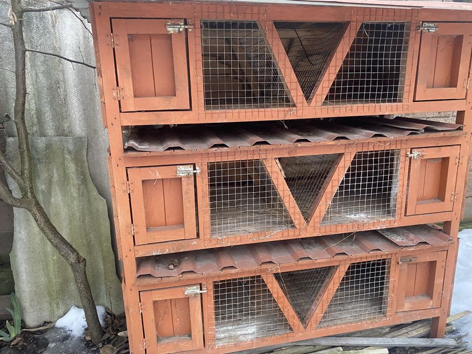 Клітки вживані для кролів