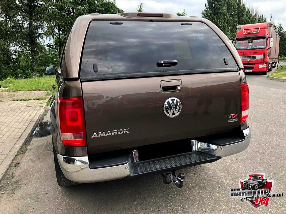 Zabudowa Hardtop Volkswagen Amarok Relingi na pakę Klapy