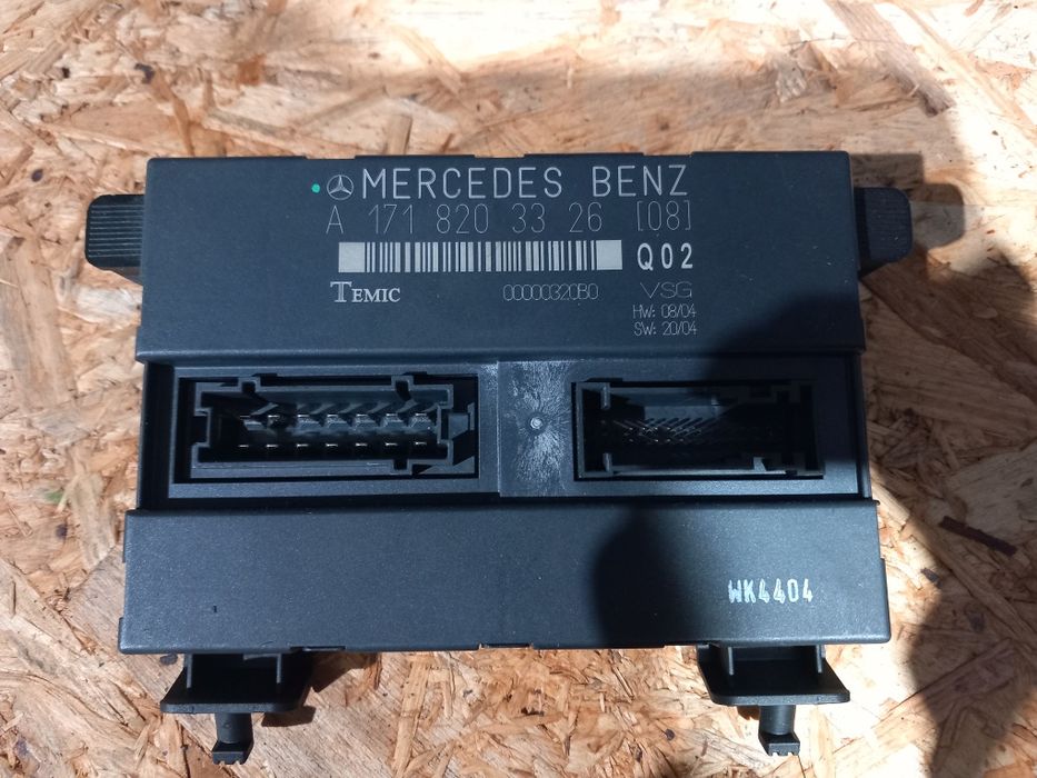 Centralina do comando do sistema da capota Mercedes SLK W171