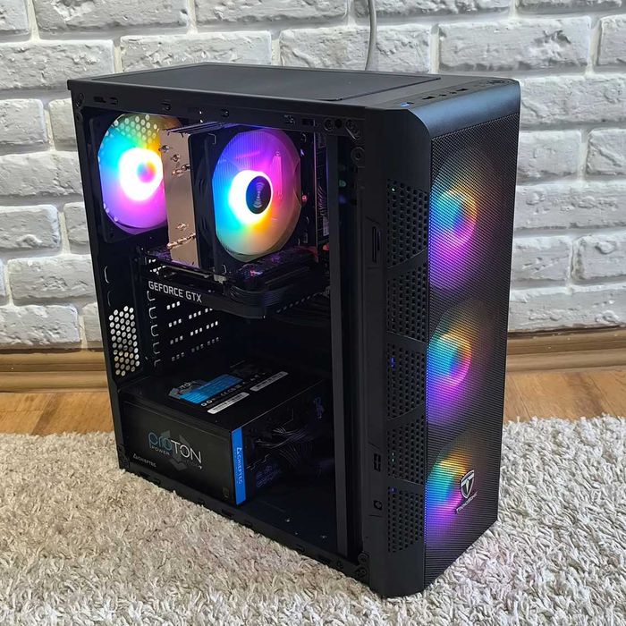 Гарантія! Ryzen 5 5500, RTX 3060 ti, ddr4 16 gb, Ігровий ПК компьютер