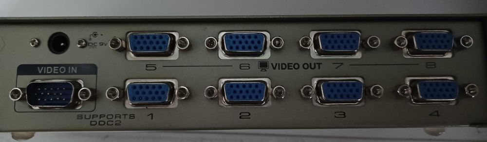 Splitter vga 8 ENTRADAS VS-98A
