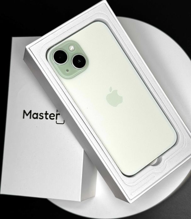 Apple iPhone 15 128GB Green jak nowy 100% bat 6msc gwarancji