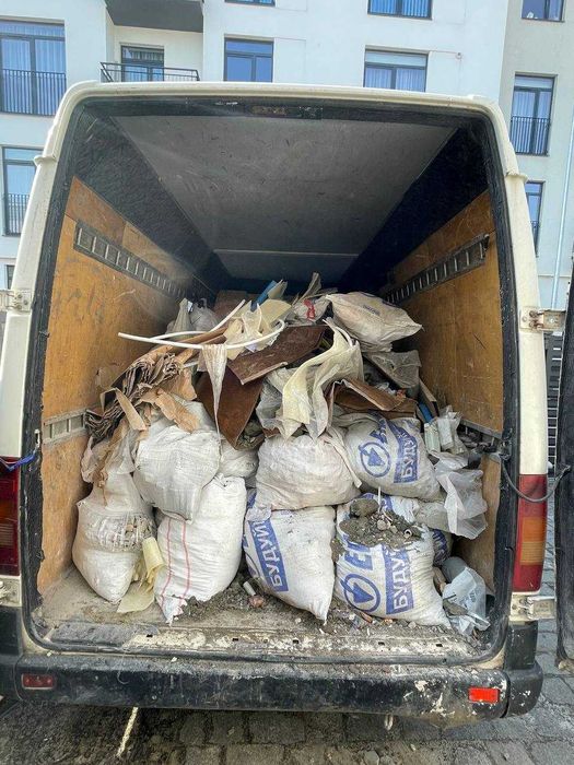 Вивіз будівельного сміття, старих меблів та непотребу - Вантажні перевезення переїзди Львів лояльні ціни