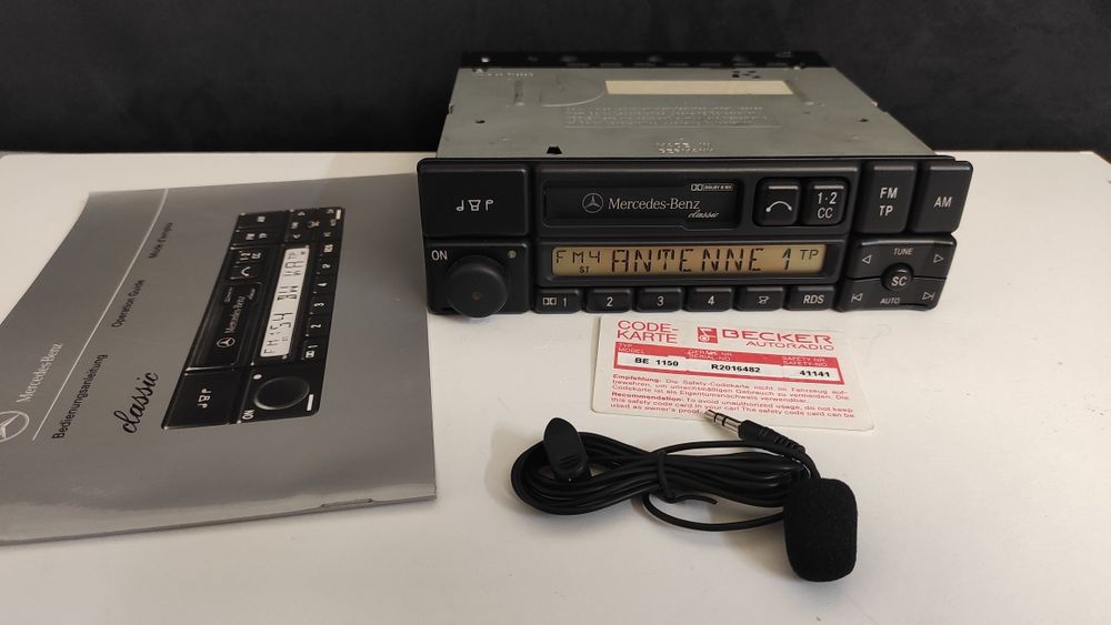 Radio Becker Classic MERCEDES R107 W126 W201 R129 W140 w123 w202 w210