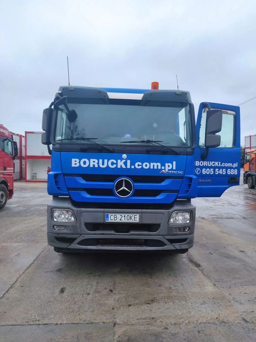 Mercedes-Benz ACTROS 3248  Mercedes Actros 2011r, HDS 3220 z 2019r duża paka 8x4