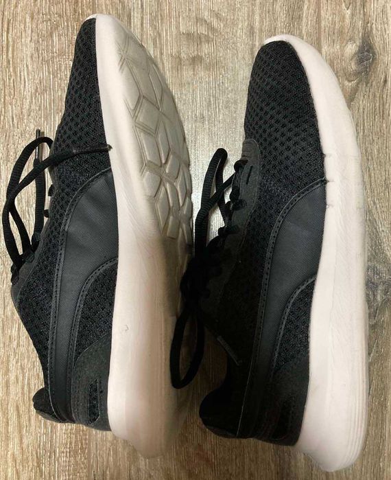 Puma кроссовки в сеточку черные, размер 36
