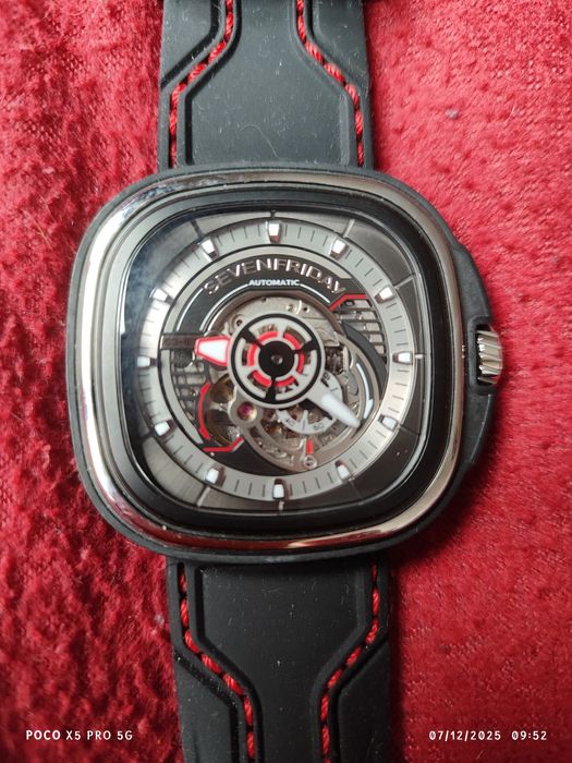 Relógio SevenFriday S‑Series, modelo S3/01
