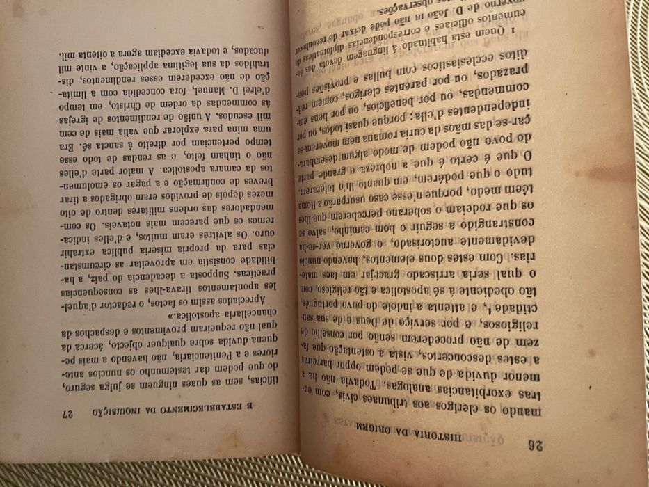 A Inquisição Em Portugal Tomo III 4 ediçao
