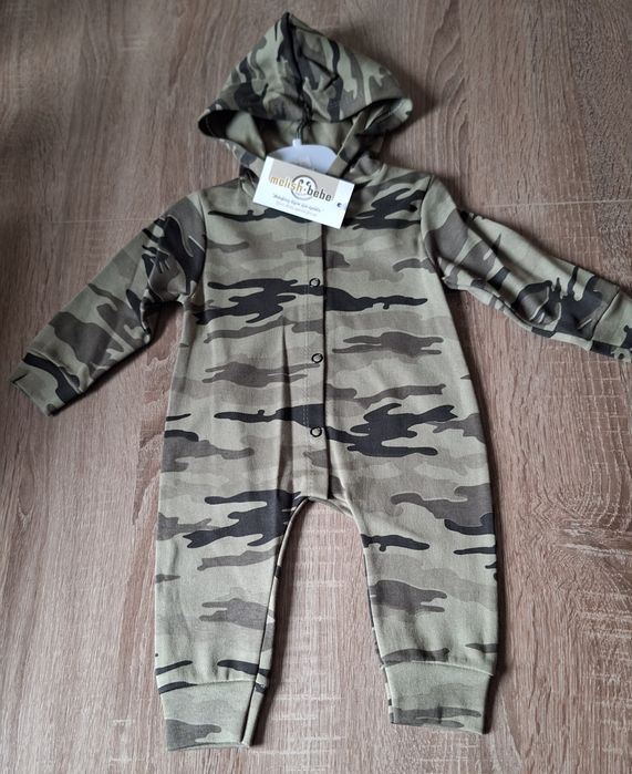 Pajac cieńki moro 62/68