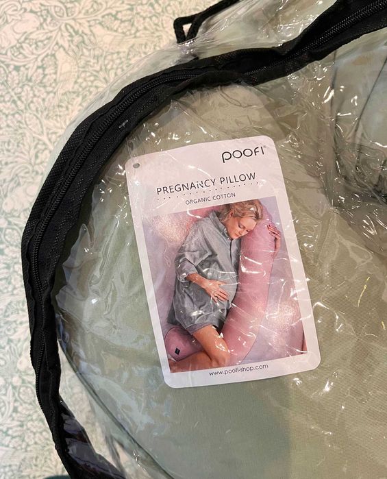 Almofada Gravidez Poofi - Sage Green