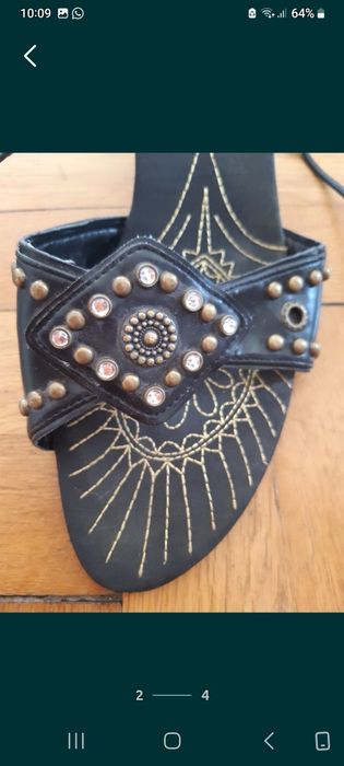 Sexy sandały na obcasie rozmiar 41