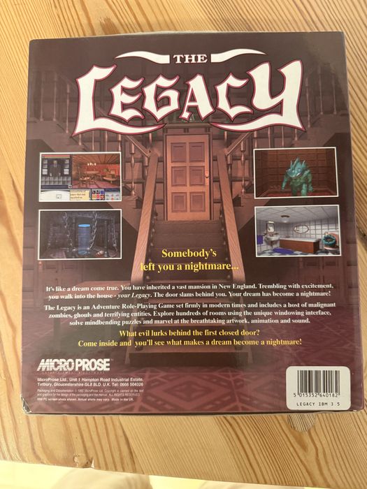 Gra PC Legacy Microprose PC BIG BOX retro klasyk