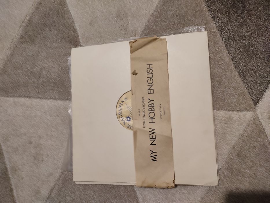 My new hobby english 3 płyty winylowe do nauki